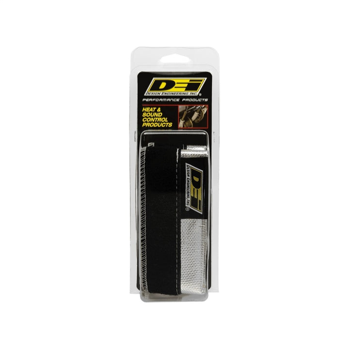 DEI Corvette C7 Oil Cooler Line Sleeves 2in - 2-1/2in x 18in Heat Shroud - Bull Strap