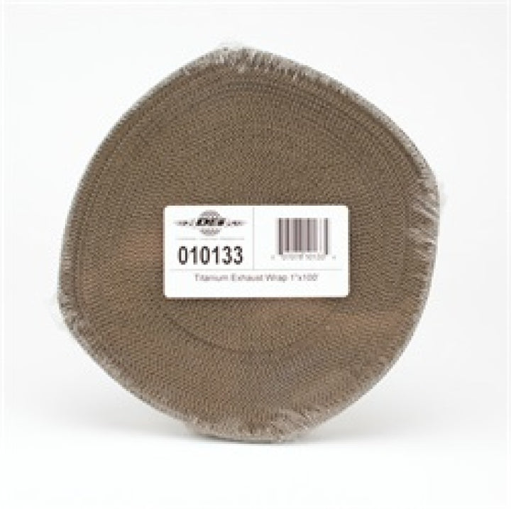 DEI Exhaust Wrap 1in x 100ft - Titanium - Bull Strap