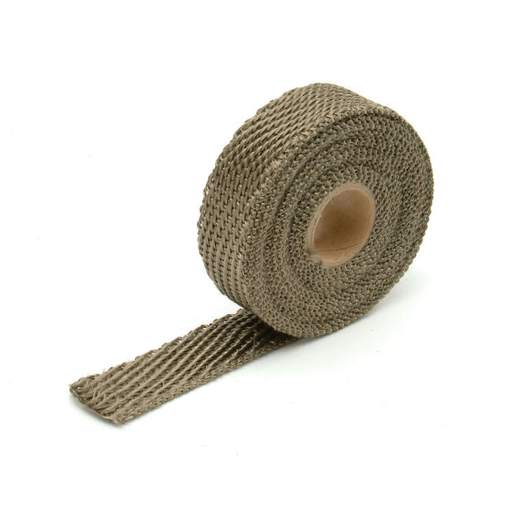 DEI Exhaust Wrap 1in x 15ft - Titanium - Bull Strap