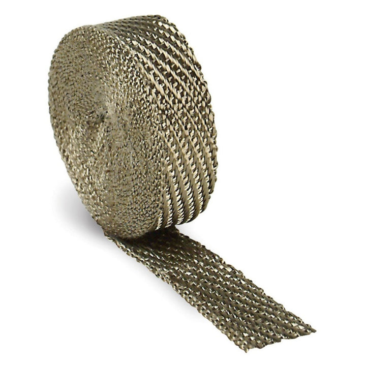 DEI Exhaust Wrap 1in x 15ft - Titanium - Bull Strap