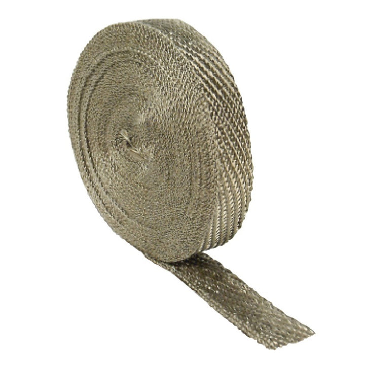 DEI Exhaust Wrap 1in x 50ft - Titanium - Bull Strap