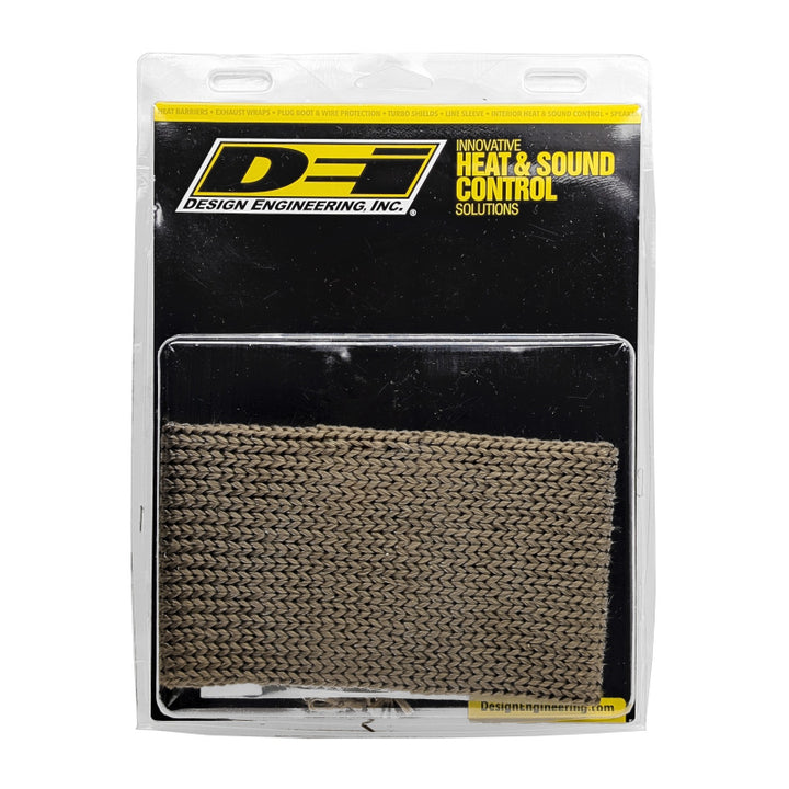 DEI Exhaust Wrap 2.5 to 3in x 12ft - Titanium - Bull Strap
