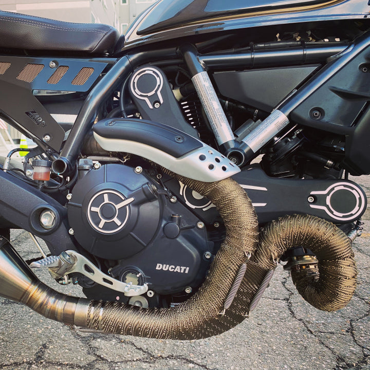 DEI Exhaust Wrap 2in x 100ft - Titanium - Bull Strap