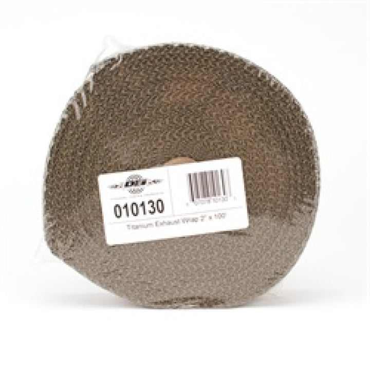 DEI Exhaust Wrap 2in x 100ft - Titanium - Bull Strap