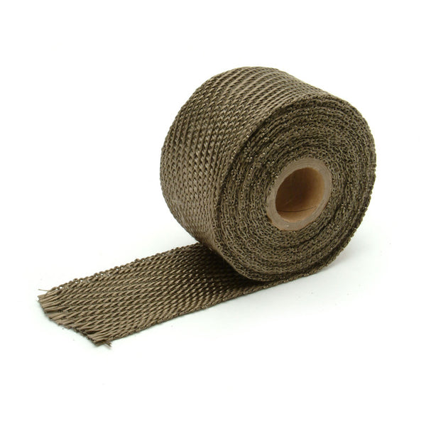 DEI Exhaust Wrap 2in x 15ft - Titanium - Bull Strap