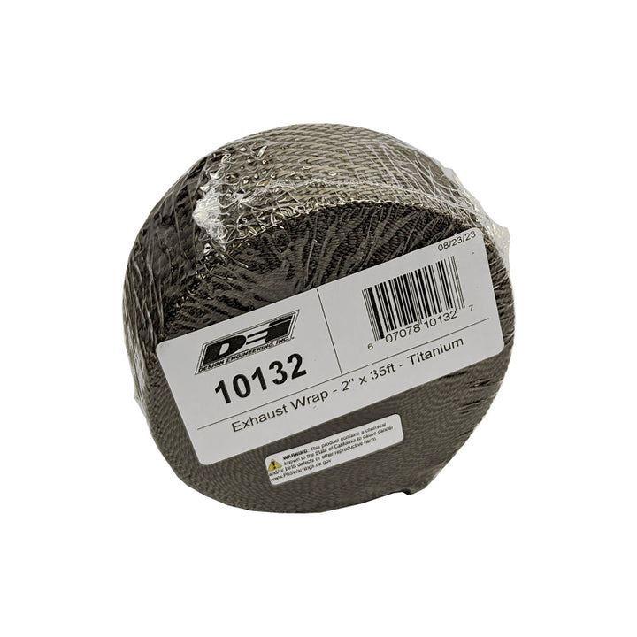 DEI Exhaust Wrap 2in x 35ft - Titanium - Bull Strap
