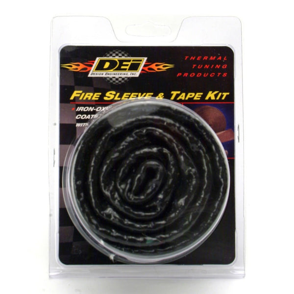 DEI Fire Sleeve and Tape Kit 1in I.D. x 3ft - Bull Strap