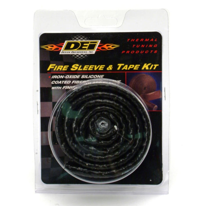 DEI Fire Sleeve and Tape Kit 5/8in I.D. x 3ft - Bull Strap