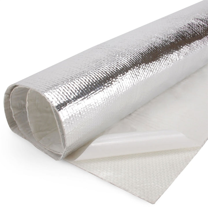 DEI Heat Screen 36in x 20in - Mylar Radiant Glass Fiber Matting w/Adhesive Backing - Bull Strap