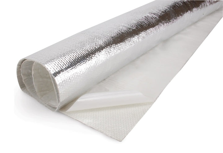 DEI Heat Screen 36in x 20in - Mylar Radiant Glass Fiber Matting w/Adhesive Backing - Bull Strap