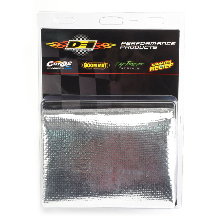DEI Heat Screen 36in x 20in - Mylar Radiant Glass Fiber Matting w/Adhesive Backing - Bull Strap