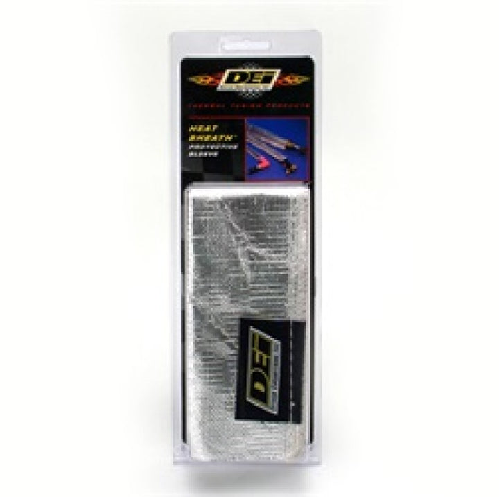 DEI Heat Sheath 1-1/2in I.D. x 3ft - Aluminized Sleeving - Sewn Edge - Bull Strap