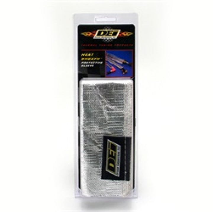 DEI Heat Sheath 1/2in I.D. x 3ft - Aluminized Sleeving - Sewn Edge - Bull Strap
