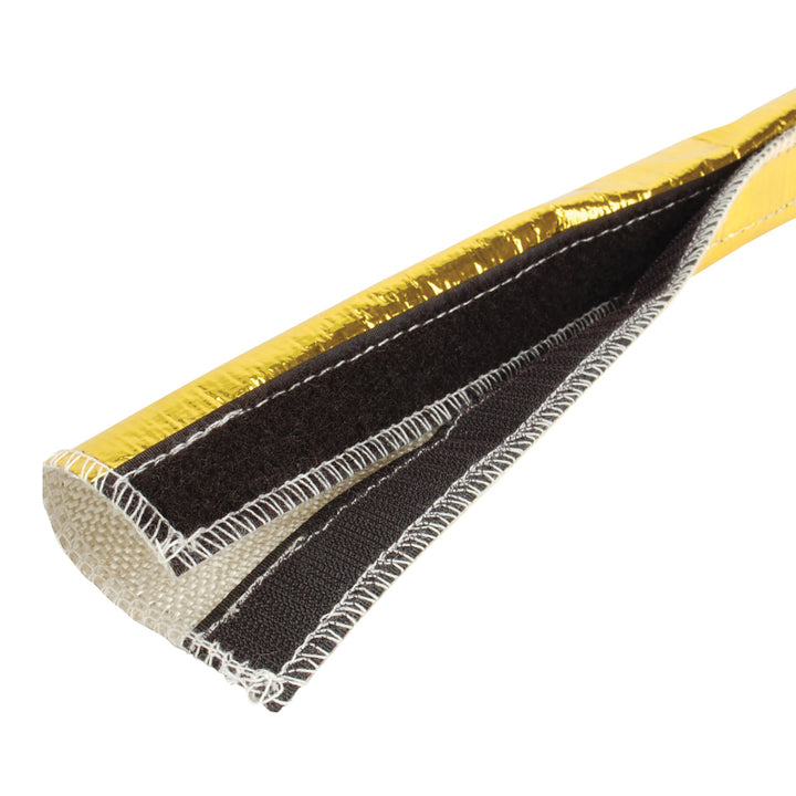 DEI Heat Shroud 1/2in to 1-1/4in I.D. x 3ft - Gold - Bull Strap