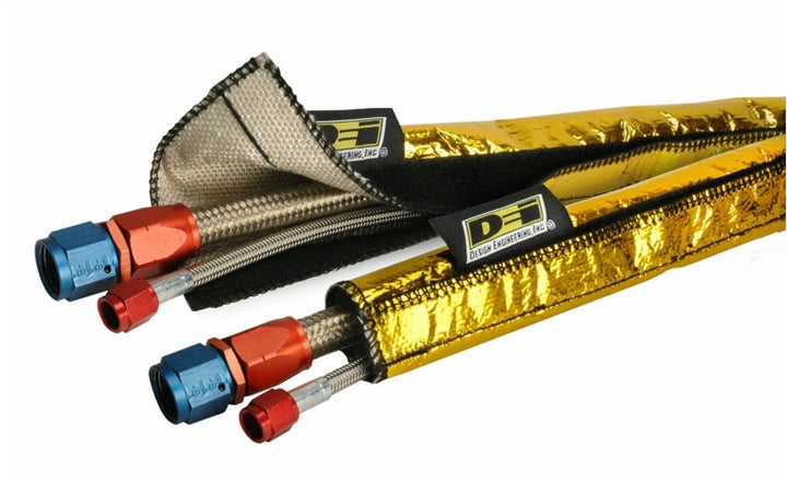 DEI Heat Shroud Gold 2in to 2.5in x 36in - Bull Strap