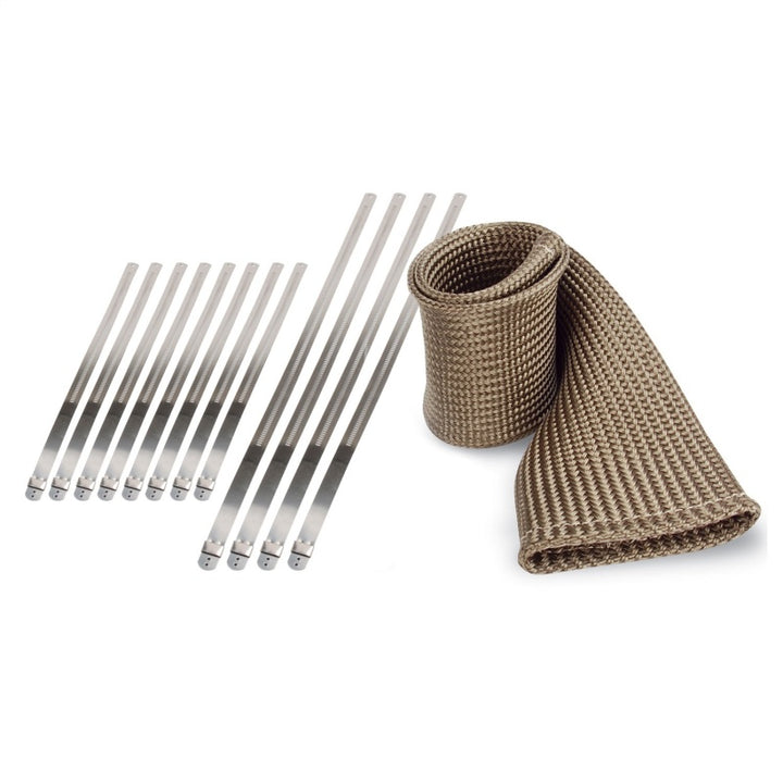 DEI Powersport Exhaust Sleeve Kit - Titanium - Bull Strap