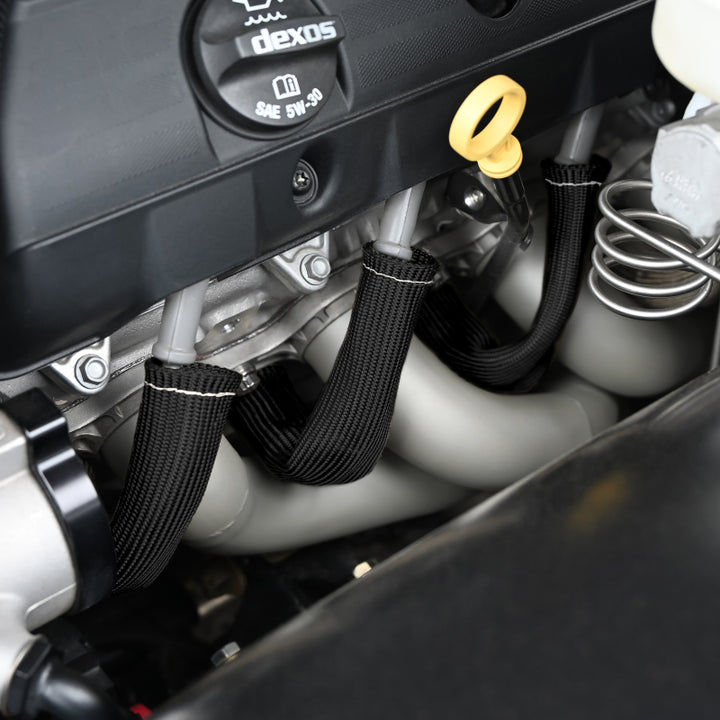 DEI Protect-A-Boot - 6in - 8-pack - Black - Bull Strap