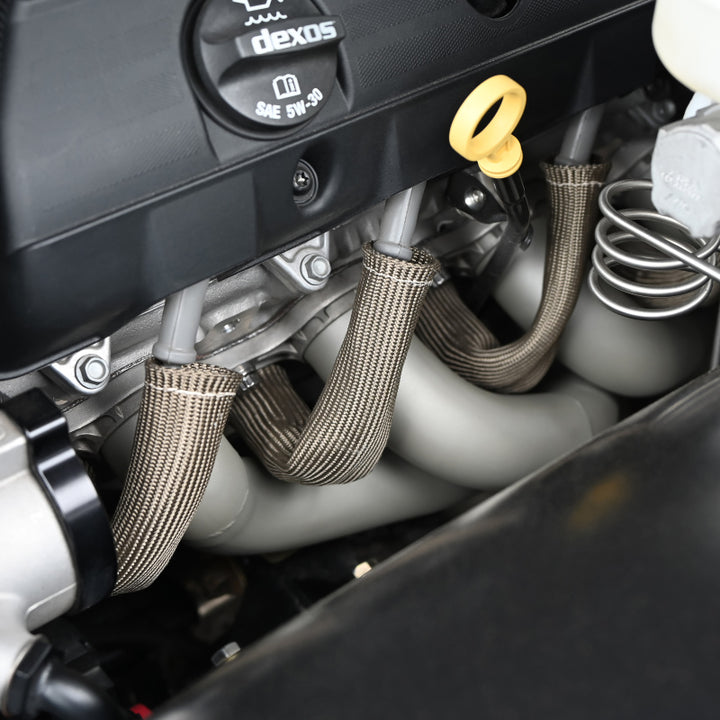 DEI Protect-A-Boot - 6in - 8-pack - Titanium - Bull Strap