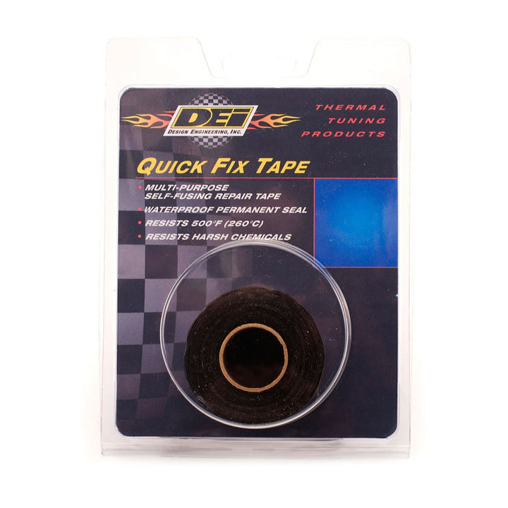 DEI Quick Fix Tape 1in x 12ft - Black - Bull Strap