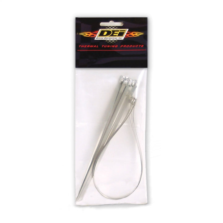 DEI Stainless Steel Locking Tie Eight 8in and Four 14in per pack - Bull Strap