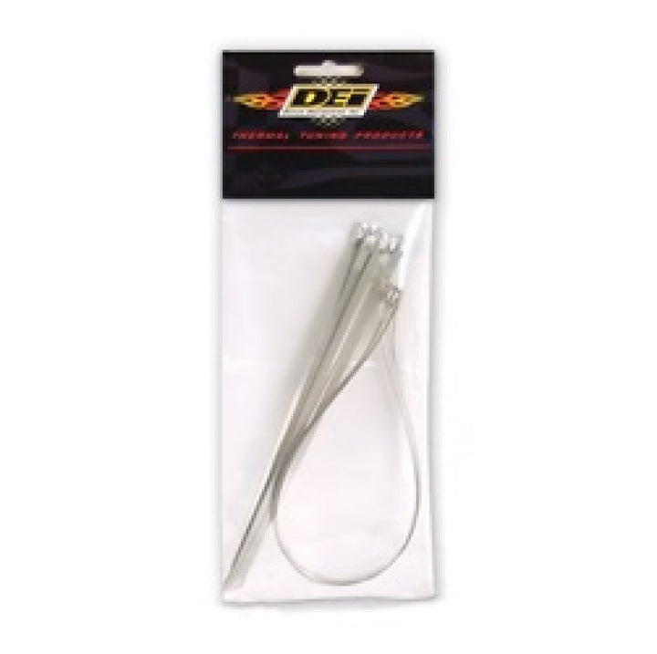 DEI Stainless Steel Locking Tie Eight 8in and Four 14in per pack - Bull Strap