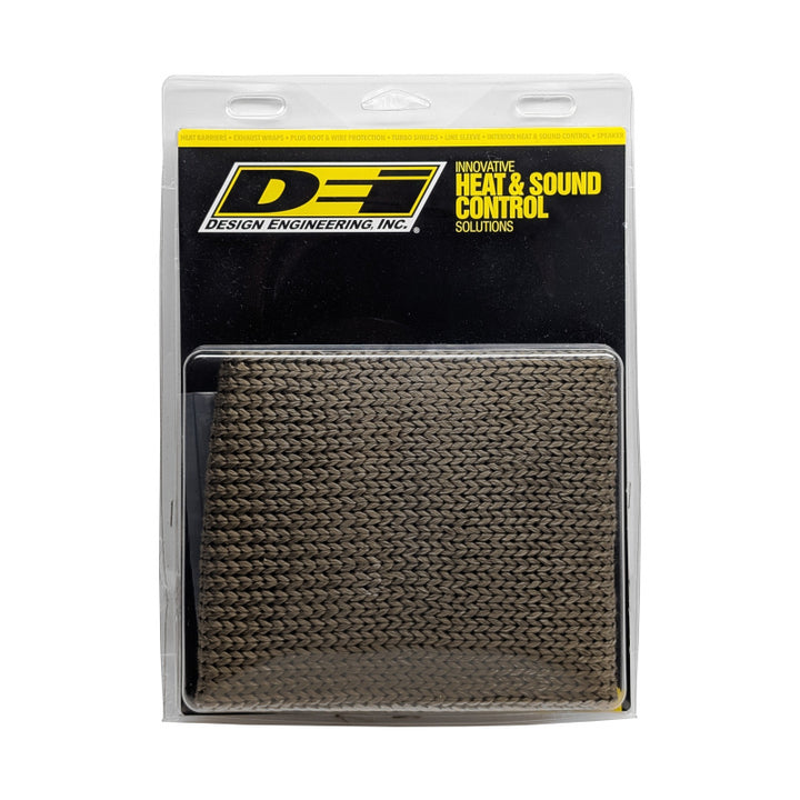 DEI Titanium 4in Knit Exhaust Sleeve - 12in - Bull Strap