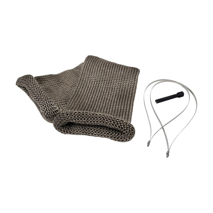 DEI Titanium 4in Knit Exhaust Sleeve - 24in - Bull Strap