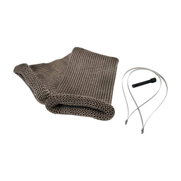 DEI Titanium 4in Knit Exhaust Sleeve - 24in - Bull Strap