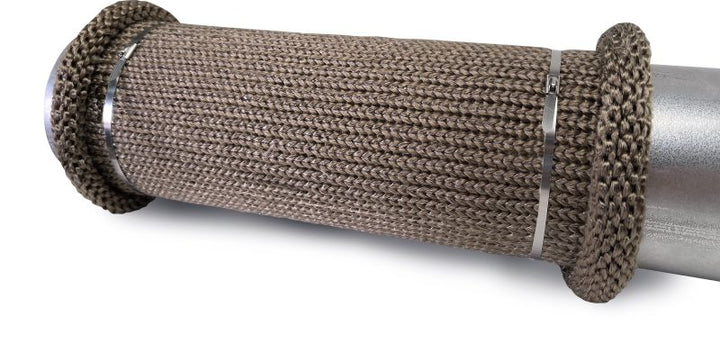 DEI Titanium 4in Knit Exhaust Sleeve - 24in - Bull Strap