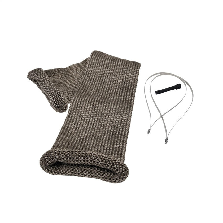 DEI Titanium 4in Knit Exhaust Sleeve - 36in - Bull Strap