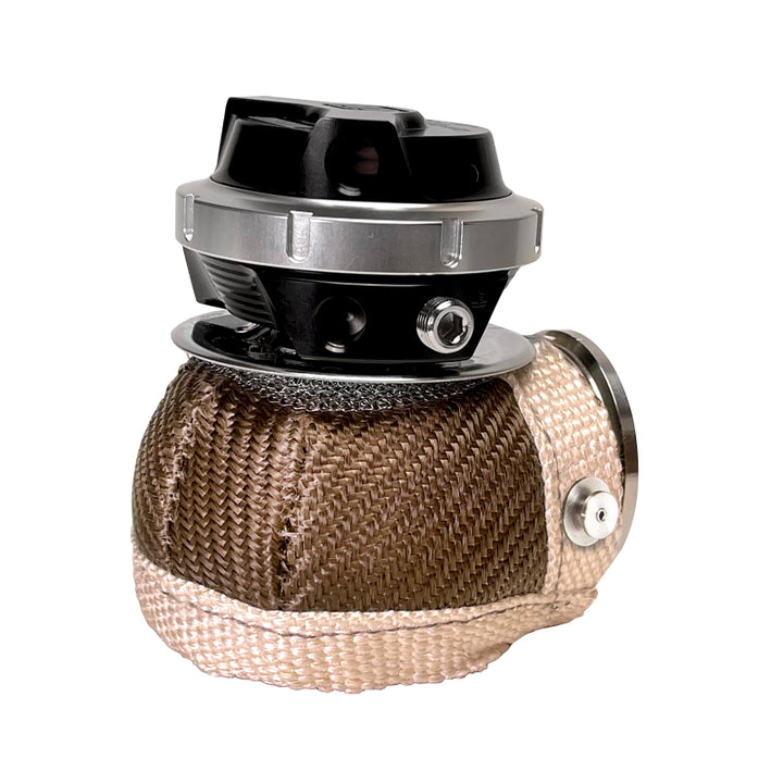 DEI Wastegate Shield - 40mm to 45mm - Titanium - Bull Strap