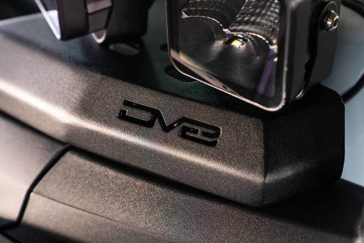 DV8 21-22 Ford Bronco A-Pillar Pod Light Mounts - Bull Strap
