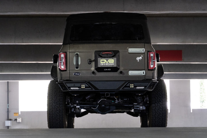 DV8 21-22 Spare Tire Delete - Bull Strap