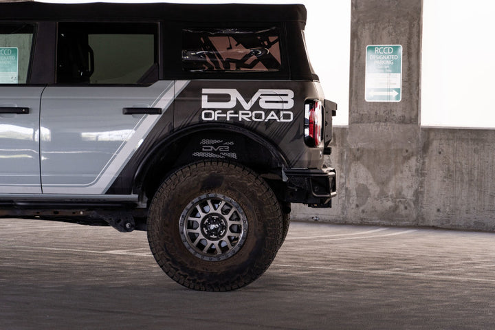 DV8 21-22 Spare Tire Delete - Bull Strap