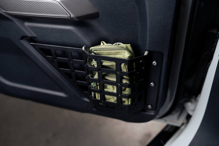 DV8 21-23 Ford Bronco Front Door Pocket Molle Panels - Bull Strap