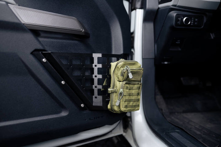 DV8 21-23 Ford Bronco Front Door Pocket Molle Panels - Bull Strap