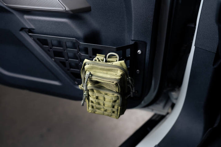 DV8 21-23 Ford Bronco Front Door Pocket Molle Panels - Bull Strap