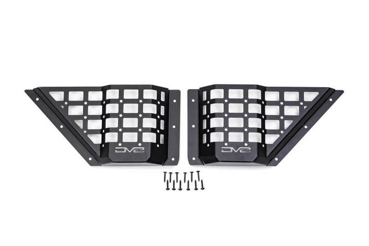 DV8 21-23 Ford Bronco Front Door Pocket Molle Panels - Bull Strap