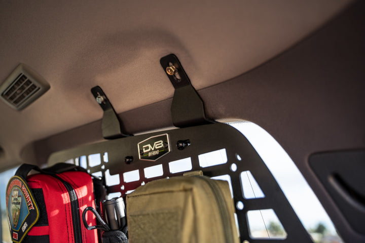 DV8 Offroad 03-09 Lexus GX 470 Rear Window Molle Storage Panels - Bull Strap