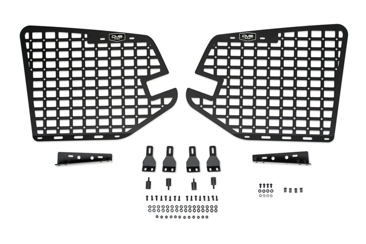 DV8 Offroad 03-09 Lexus GX 470 Rear Window Molle Storage Panels - Bull Strap