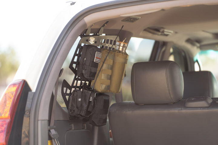 DV8 Offroad 03-09 Lexus GX 470 Rear Window Molle Storage Panels - Bull Strap