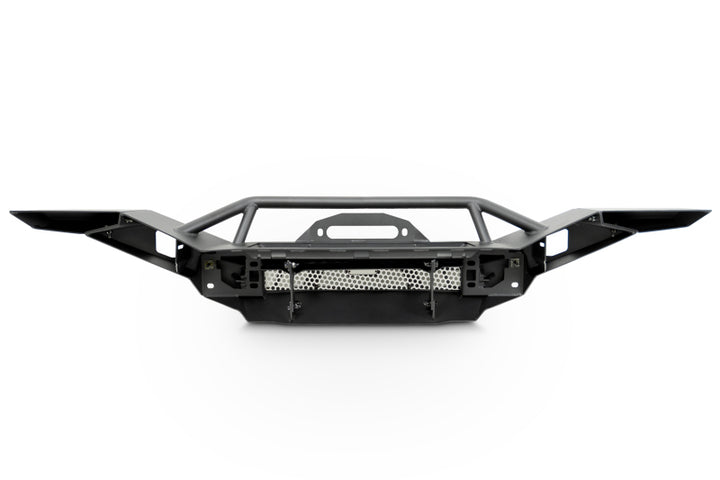 DV8 Offroad 07-18 Jeep Wrangler JK / 18-23 Wrangler JL / 20-23 Gladiator JT MTO Series Front Bumper - Bull Strap