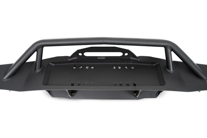 DV8 Offroad 07-18 Jeep Wrangler JK / 18-23 Wrangler JL / 20-23 Gladiator JT MTO Series Front Bumper - Bull Strap