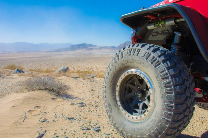 DV8 Offroad 07-18 Jeep Wrangler JK Front & Rear Flat Tube Fenders - Bull Strap