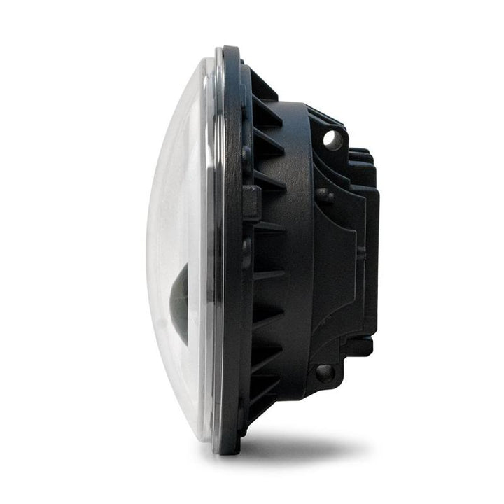 DV8 Offroad 07-18 Jeep Wrangler JK LED Projector Headlights - Bull Strap
