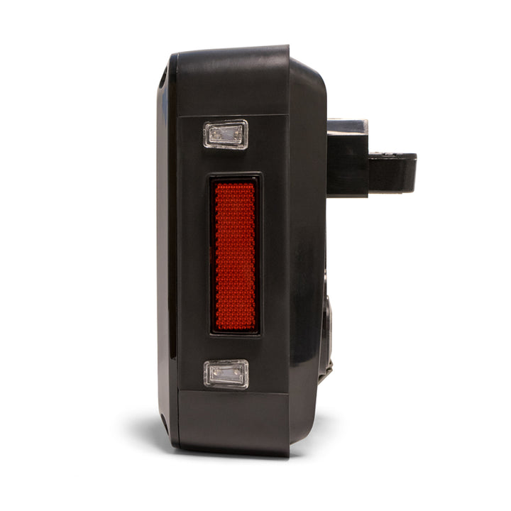 DV8 Offroad 07-18 Jeep Wrangler JK Octagon LED Tail Light - Bull Strap