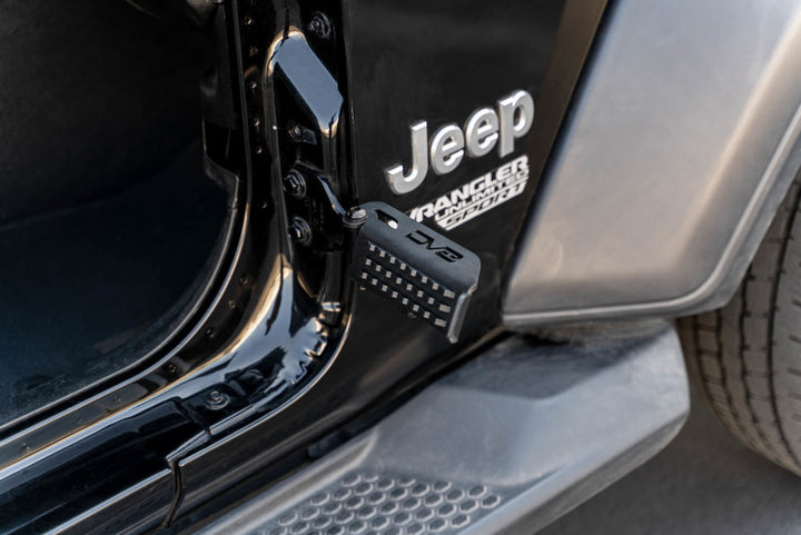 DV8 Offroad 07-23 Jeep Gladiator/Wrangler JT/JK/JL Foot Pegs - Bull Strap