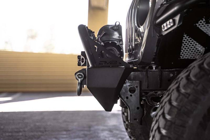 DV8 Offroad 07-23 Jeep Wrangler JK/JL & Gladiator JT FS-15 Series Front Bumper - Bull Strap