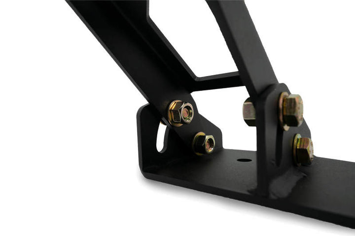 DV8 Offroad 18-20 Jeep Wrangler JL Adjustable Dead Pedal - Bull Strap