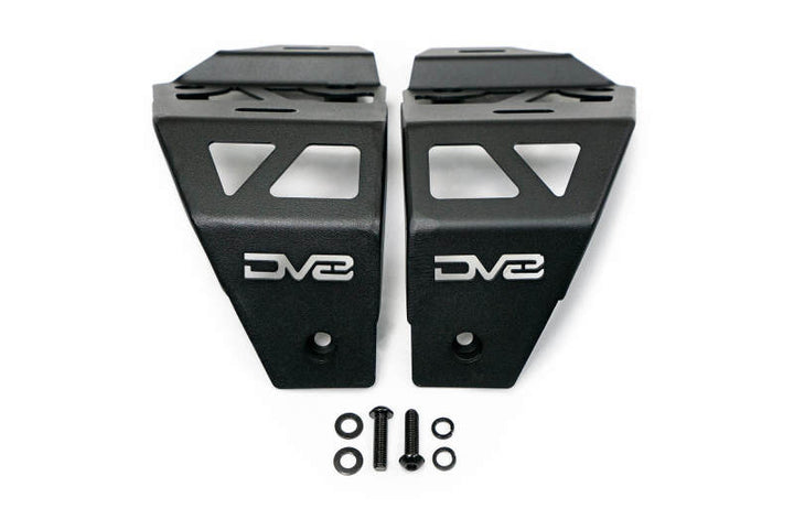DV8 Offroad 18-22 Jeep Gladiator JT Cowl Light Bar Bracket - Bull Strap